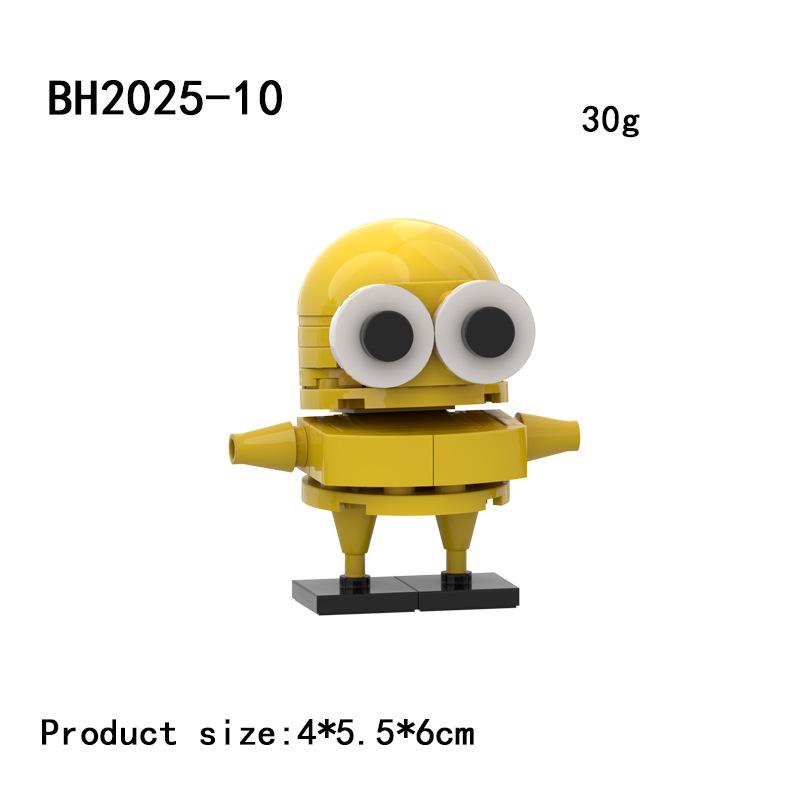 Repo Строительные Блоки Игрушки REPO Blocks Набор Хоррор Голова Человек Утка Неизвестный Худой Человек Галстук-Бабочка Строительные Фигурки Блоки для Мальчиков Подарки