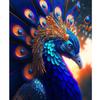 Frame Diy Painting By Numbers Peacock Animals Coloring By Numbers Acrylic Paint On Numbers For Home Wall Art Decors 40x50