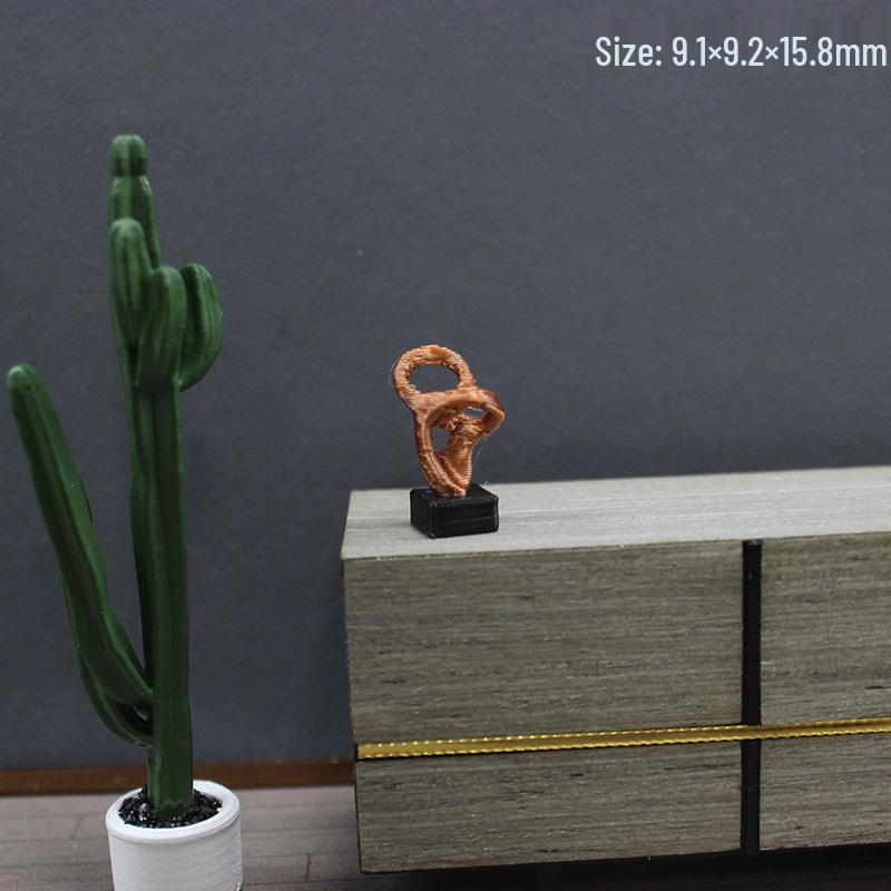 Миниатюрный кукольный домик, художественный декор, модель для фотографии