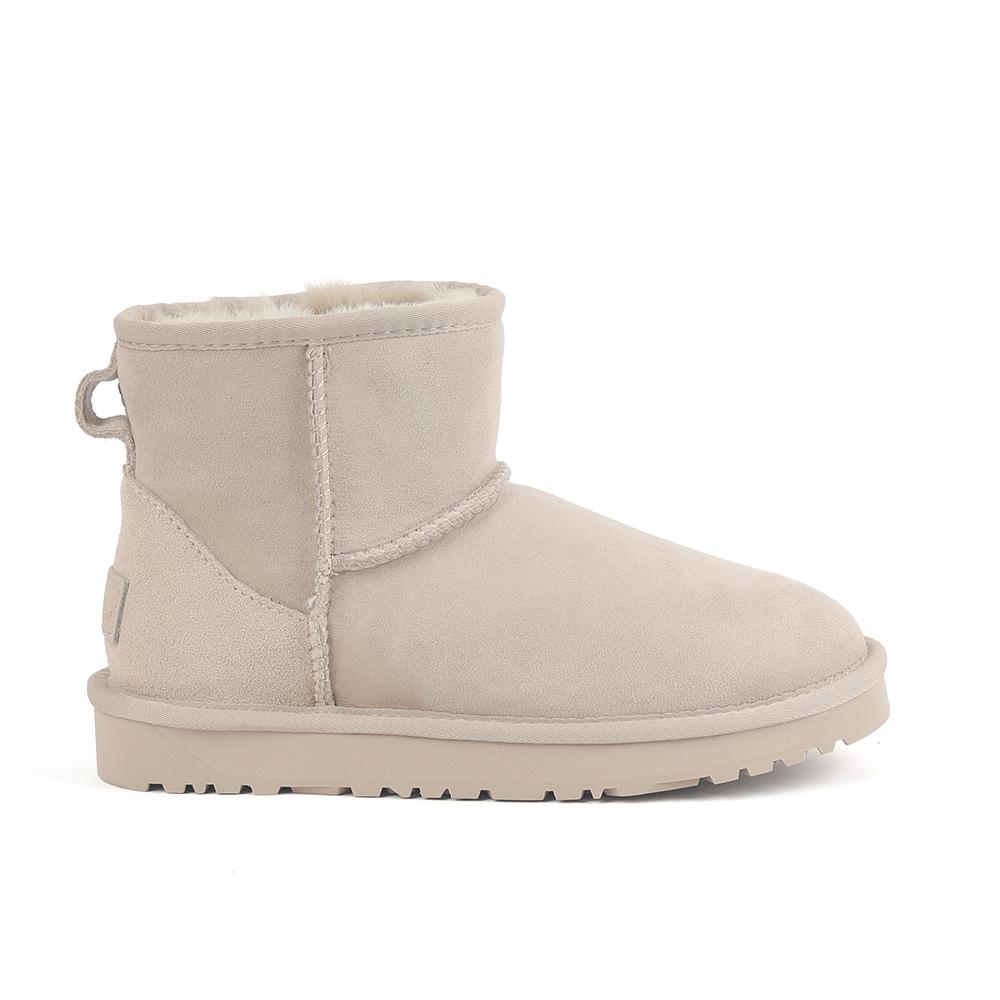 Oz Ugg Wear Взрослые Классические Мини Сапоги Бежевые