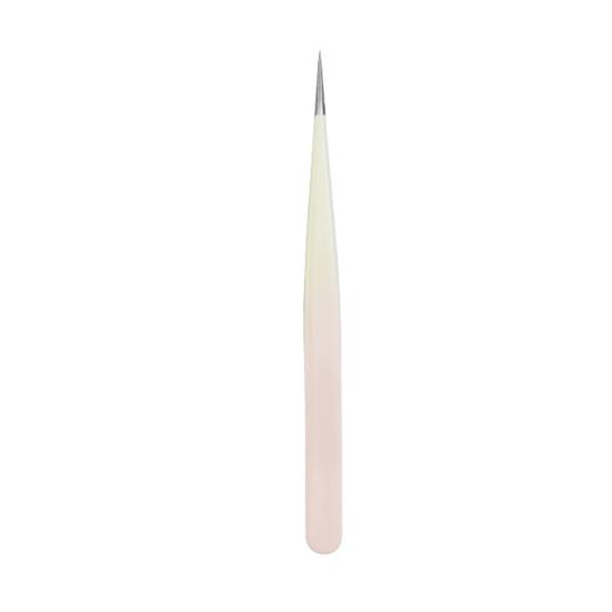 Пинцет для накладных ресниц для наращивания ресниц Пинцет из нержавеющей стали с изогнутой и эластичной ручкой Инструмент для макияжа ресниц для профессионального макияжа