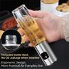Glass Oil Spray Bottle Stainless Steel Oil Dispenser Bottle Glass Oil Sprayer  Household