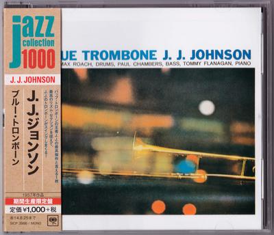 CD JJ. JOHNSON - Синий тромбон SICP3986 Sony Records В 2014 году Япония ObiJazz Б/У