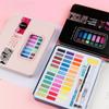 36/48 Color Watercolor Paint Set with Box and Paint Brushes Gifts Watercolor Pigments Set Kids Painting Toys