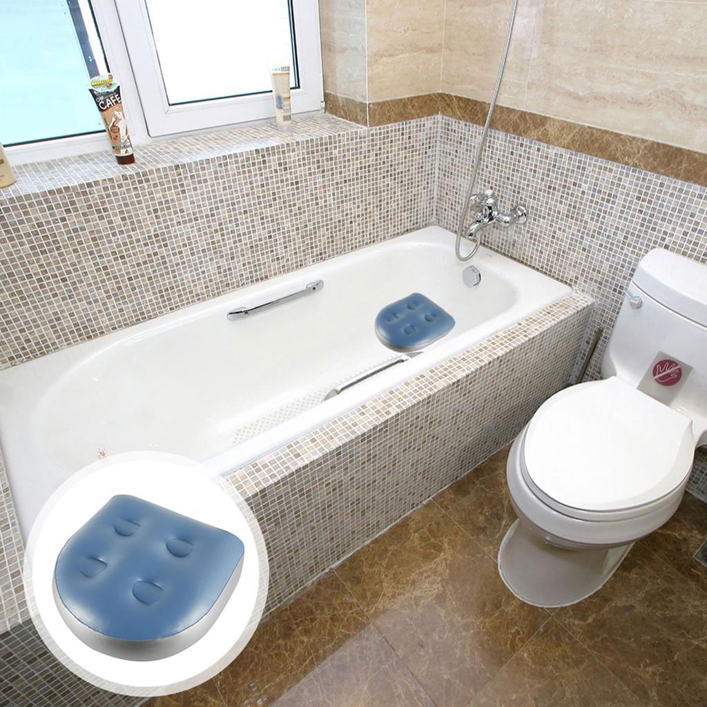 Подушка-бустер для джакузи и спа, сиденье для спа и джакузи, коврик для ванны и спа, надувная и наполняемая водой подушка двойного назначения с массажем