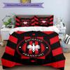3pcs Duvet Cover Set (1*Duvet Cover + 2*Pillowcase, Without Core), Eintracht Frankfurt Print Bedding Set, Bedroom Decor, All‑Season, Birthday Gift