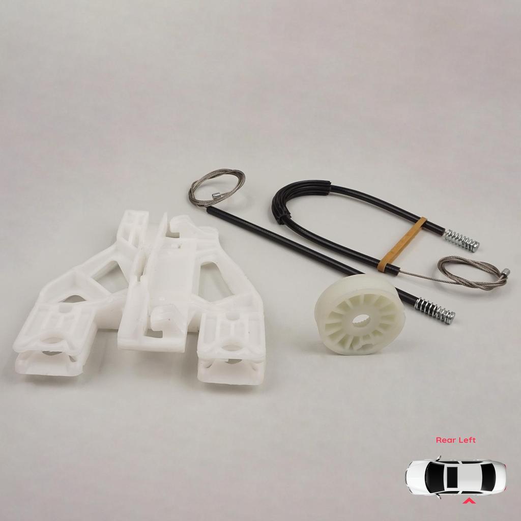 BWR872 Комплект для ремонта электрического стеклоподъемника, задняя левая дверь для A4 S4 B8 8K 8KH 8K5 8K2 2008-2015 4/5 дверей 8K0839461