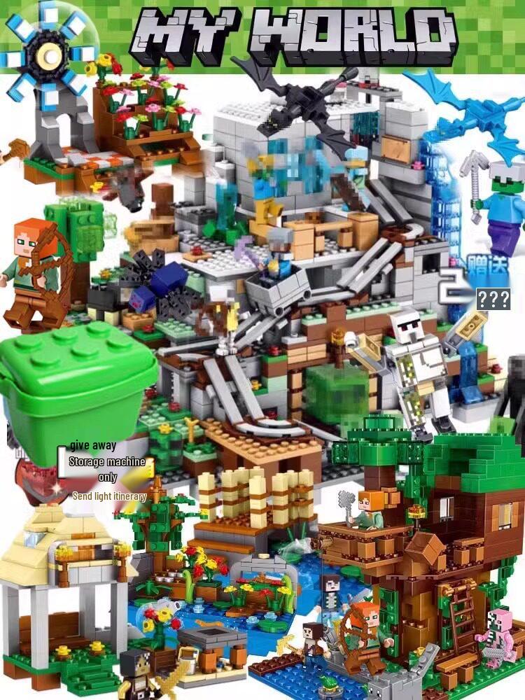 Набор-приключение «Домик на дереве Стива» из Minecraft - Игрушка-конструктор для детей