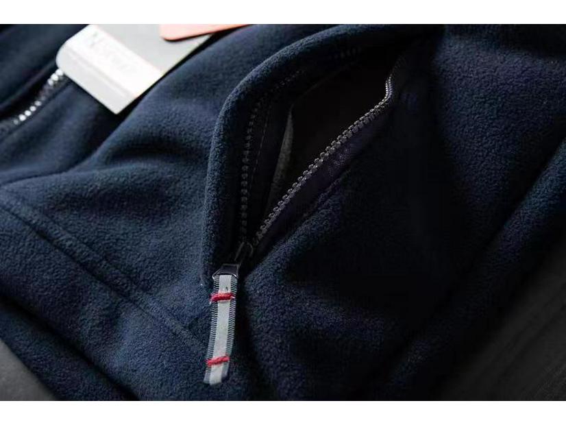 Готов к Норвегии: Куртка-флис большого размера на осень/зиму для защиты от холода на открытом воздухе