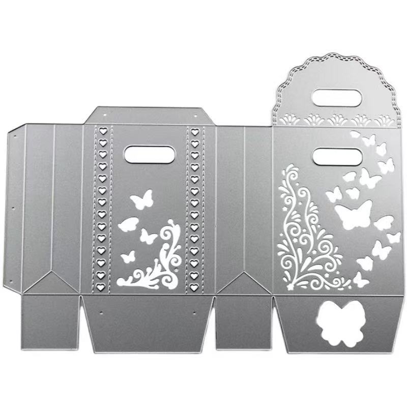 Изготовление коробок из металла, стали, режущие штампы, индивидуальные штампы для скрапбукинга, сделай сам, углеродистая острая книга, фотоальбом, художественные штампы для открыток