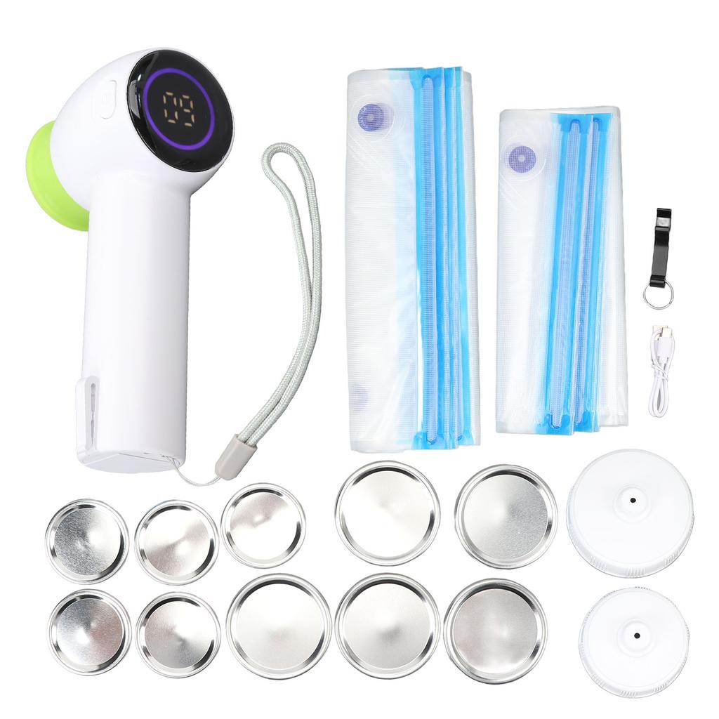 Ручной вакуумный упаковщик объемом 3,5 л?60kpa Многофункциональная вакуумная упаковочная машина для банок Mason Box