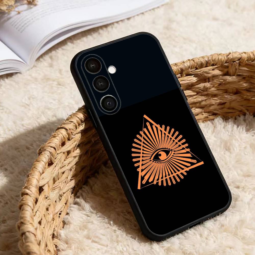 Freemasonry Symbol Phone Case For Samsung Galaxy A20,21s,22,31,32,52,53,72,73,80,91 Soft Black Shell