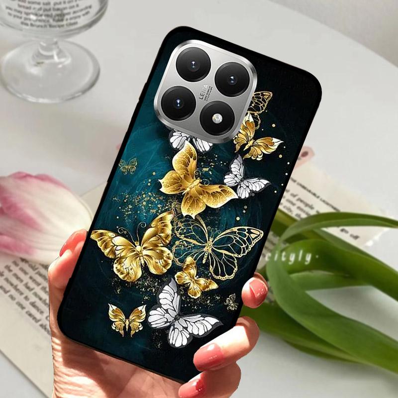 Ударопрочный чехол для Xiaomi 15T 15 T Чехол для телефона Мягкий силиконовый TPU Корпус для Xiaomi15T Fundas Защитный корпус-бампер от падения