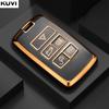 TPU Car Remote Key Case Cover Shell Fob For Land Rover Range Rover Discovery 5 Sport 2018 2019 For Jaguar XEL E-PACE Accessories