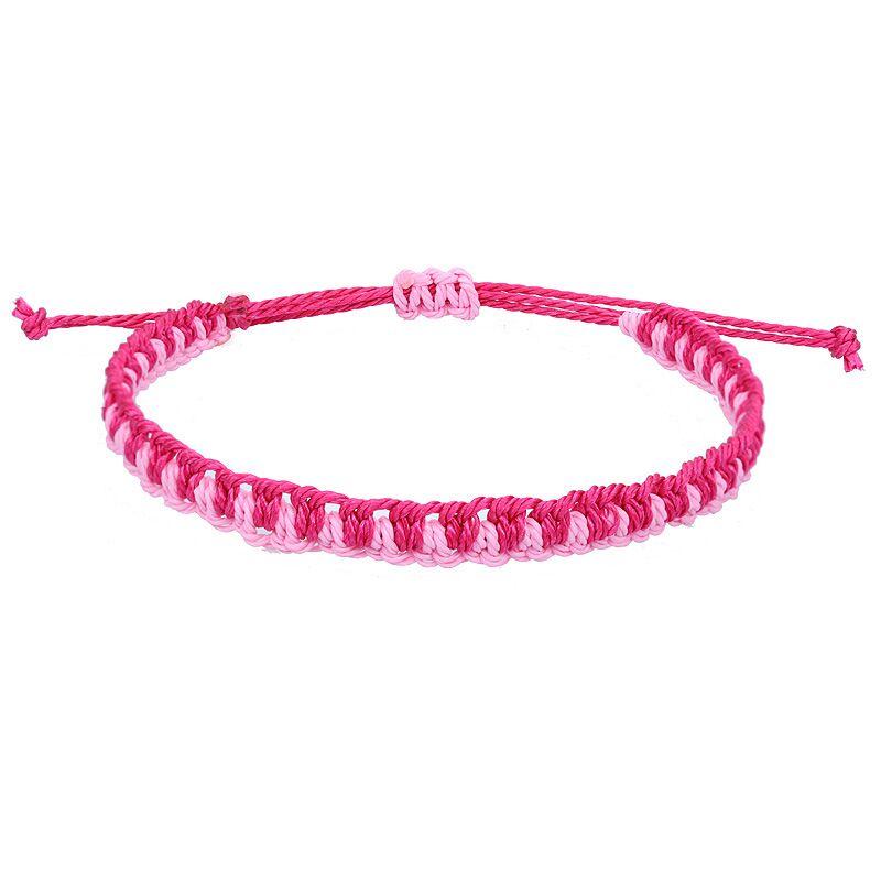 Colorful Woven Rope String Bracelet Boho Yoga Handmade Chic Friendship Bracelet for Men Women Child Lucky