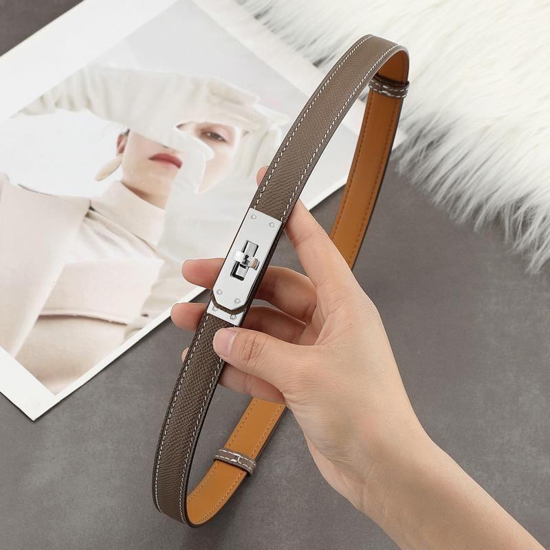 Women's Genuine Leather Kelly Belt - Versatile, Waist-Cinching, for Dresses & Coats