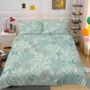 3D Geometric Bedding Set with Line Down Duvet and Pillowcase 2/3 Pieces AU180 * 210 Full Size Soft Home Decoration