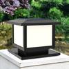 Waterproof LED Solar Pillar Light Garden Sunlight Outdoor Exterior Lights  for Outdoor Fence