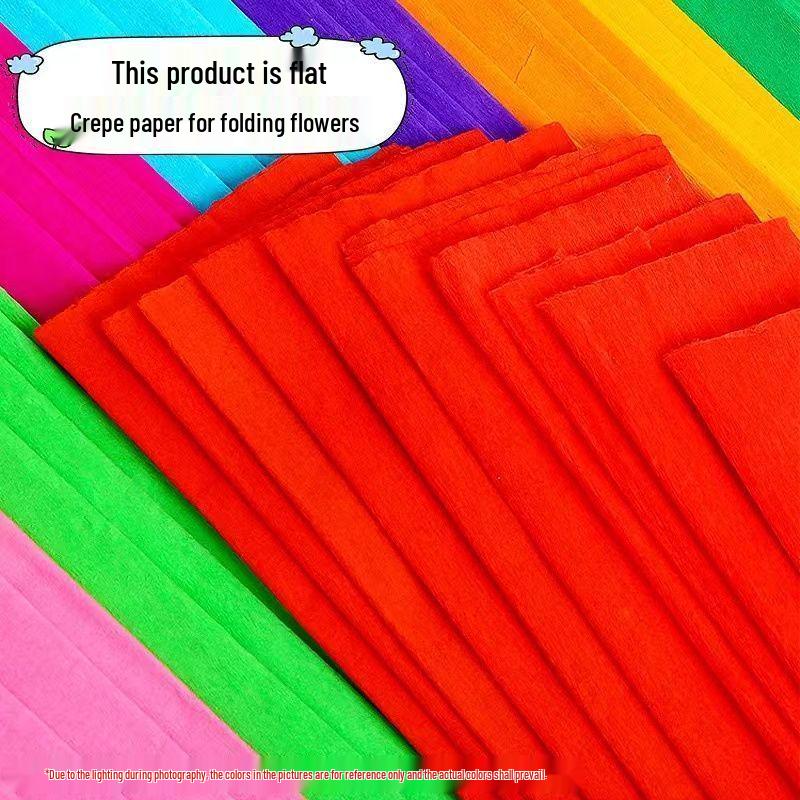 Листы гофрированной бумаги для рукодельного цветочного искусства и оригами
