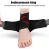 1 Pc Ankle Support Brace for Men Women Adjustable Compression Ankle Wrap for Foot Pain Sprained Ankle Achilles Tendonitis