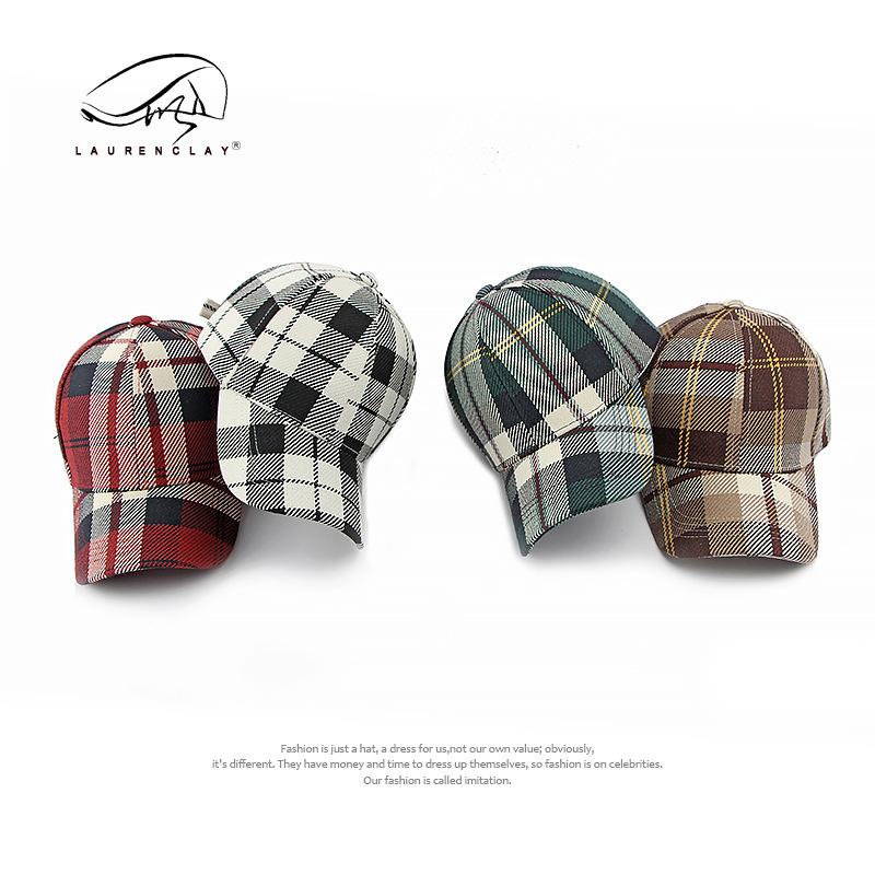 Весенне-осенняя новая модная кепка женская классическая клетчатая бейсболка с жестким верхом мужская повседневная трендовая
