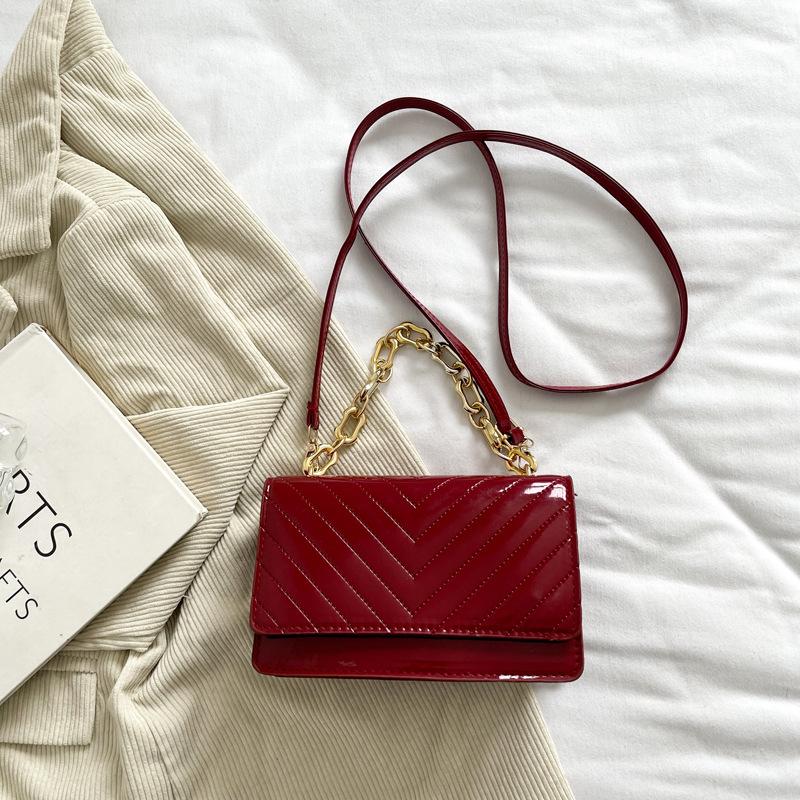 Летняя новая текстурированная маленькая квадратная сумка женская популярная модная сумка на плечо городская простая сумка-мессенджер