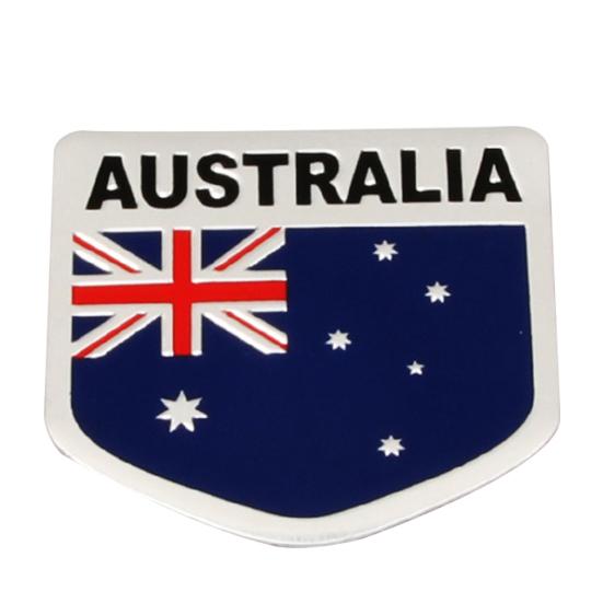 3D National Flag Body Bumper Car Auto Emblem Window Badge Decor Decals Sticker