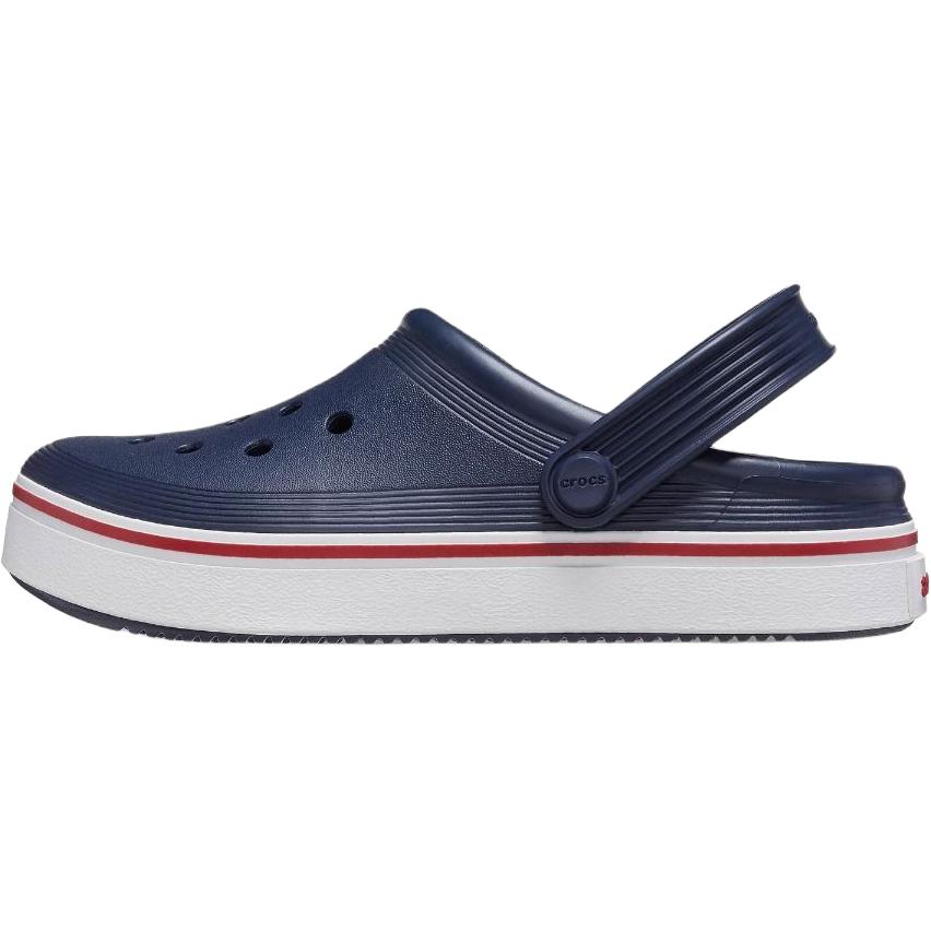 Crocs Off Court Clog K Comfortable Soft Non-Slip Durable Low-Top Kids Sandals Kids Sandals Blue 208477-4CC