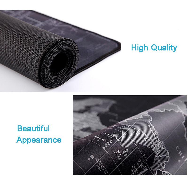 Лидер продаж, очень большой коврик для мыши с картой Старого Света, игровой коврик для мыши, противоскользящий натуральный каучук с запирающимся краем, игровой коврик для мыши