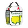 Турнир Мастеров Термоизолированные Ланч-Бэги Школьный Гольф Спортивный Портативный Ящик Для Обеда Термоохладитель Пищевая Коробка