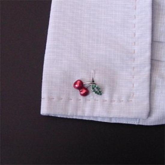 Kamakura Cufflinks Workshop Cherry Cufflinks ew081 (Cufflinks)