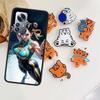 Игровой Аниме Чел-Чун Ли Чехол для Телефона Для Xiaomi Poco X7 X6 M8 M7 M6 M4 M3 X4 Pro F7 Ultra M5S Mi 14 14T 15 15T 12T 10T Pro 12S 12 11
