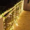 String Light Attractive High Simulation Eco-friendly Vine String Light Faux Greenery Leaves Fairy Night Light Vine String Light