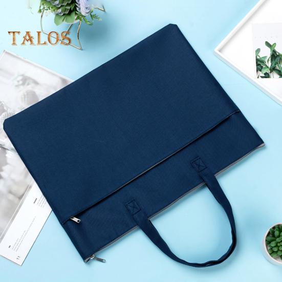 Art Portfolio Bag A3 A4 Art Folder Portfolio Carrying Case with Handle Waterproof Artist Supply Storage Tote Bag for Artwork Poster Scrapbook