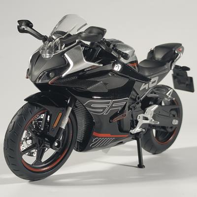 1:12 CFMOTO 450SR RACE REPLICA Металлический литой под давлением Модель Мотоцикл Звук и Свет Высокая Симуляция Коллекционные Украшения Подарки Мальчик