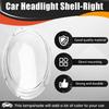 A16P-Car Headlight Shell Lamp Shade Transparent Lens Cover Headlight Cover For Mini R50 R52 2001-2006 Right