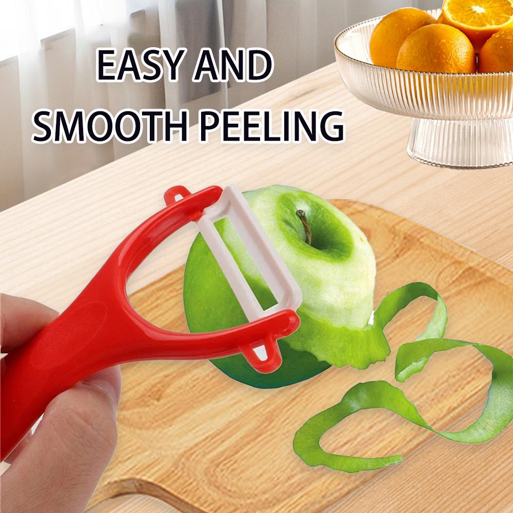 1PCS Ceramic Peeler 5 Color Vegetable Fruit Peeler Kitchen Potato Carrot Cucumber Peeler Peeling Kitchen Gadgets Kid Toy