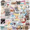 50 Cartoon Writer Graffiti Stickers Personalized Decorative Guitar Notebook Suitcase DIY Waterproof