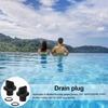 Pool Pump Drain Stopper R0446000 Drain Stopper with O-Ring Replacement Drain Stopper for Booster Series Pump And Water Purification System