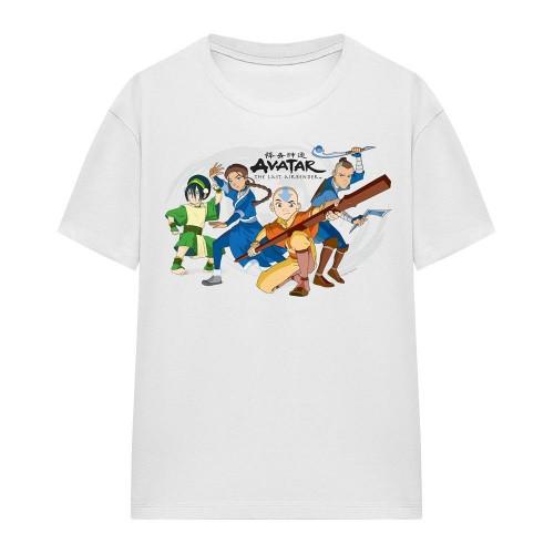 Аватар: Унисекс Взрослая Групповая Футболка Аватар: Легенда об Аанге