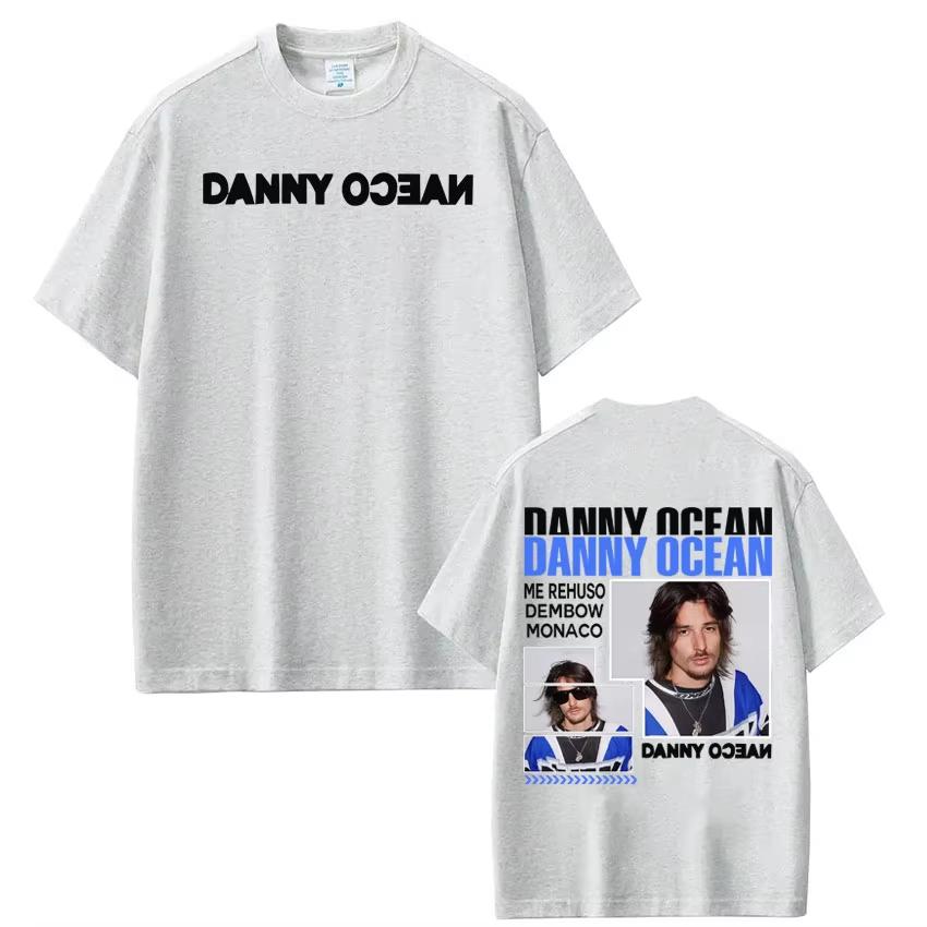 Rapper Danny Ocean Album 2026 Tour Graphic Tshirt Men Women Hiphop Tshirt Summer pure Cotton Gothic Punk Casual Streetwear
