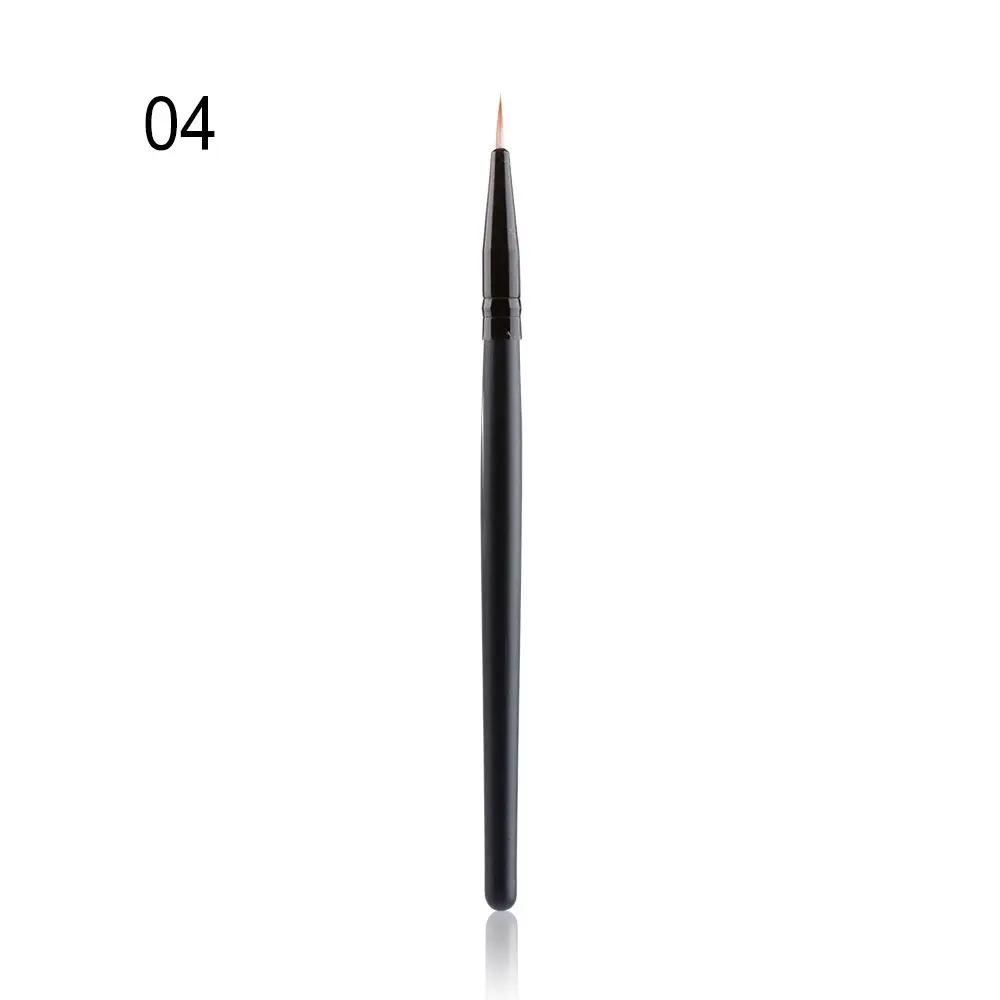 1PC Fashion Women Beauty Mink Hair Black Fine Eyeliner Brush Eyebrow Cream Brush Eyeliner Pen Cosmetic Brushes Eyes Makeup Tools