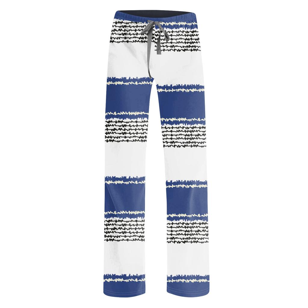 Детские хлопковые пижамные штаны с карманами