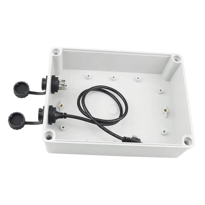 LB20 Industry Plug Female Socket 3D Printer Panel Mount Panel Type B Data Adapter USB Connector 0.3 0.5M 1M Cable Extension Wire