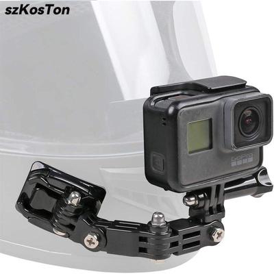 Экшн-камера Аксессуары для мотоциклетного шлема Крепление на ремень для GoPro 13 12 11 10 9 8 DJI Osmo Action 3 4 Insta360 X4 Camera