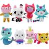 2025 New Style Gabby Dollhouse Plush Toy Mercat Cartoon Stuffed Animals Mermaid Cat Plushie Doll Kids Birthday Christams Gifts