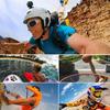 PULUZ 3 плоские клейкие наклейки + 3 изогнутые клейкие наклейки для GoPro, Insta360, DJI и других экшн-камер