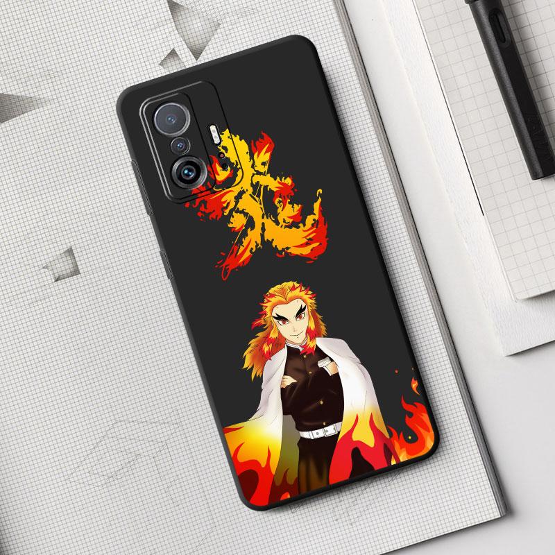 Мягкий чехол из ТПУ для телефона Samsung Galaxy Note 20 Ultra 10 Plus 8 9 S22 S21 S20 S23 5g Kimetsu No Yaiba Demon Slayer аниме чехол