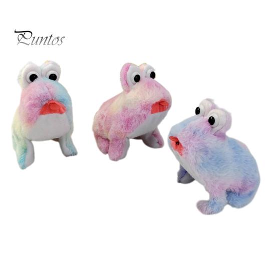 Электрическая плюшевая игрушка-лягушка со звуком, подвижным языком, интерактивное ходячее животное, плюшевая музыкальная кукла для детей, мальчиков и девочек, подарок на день рождения