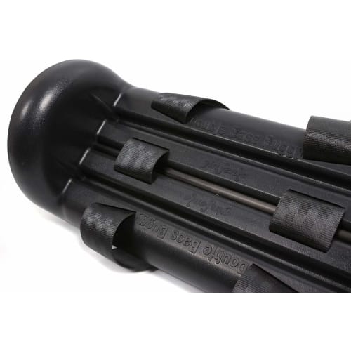 New Upright Double Bus Cart Carry Transport String Bus Wheel Buggy for 1/10-4/4 Double Bus